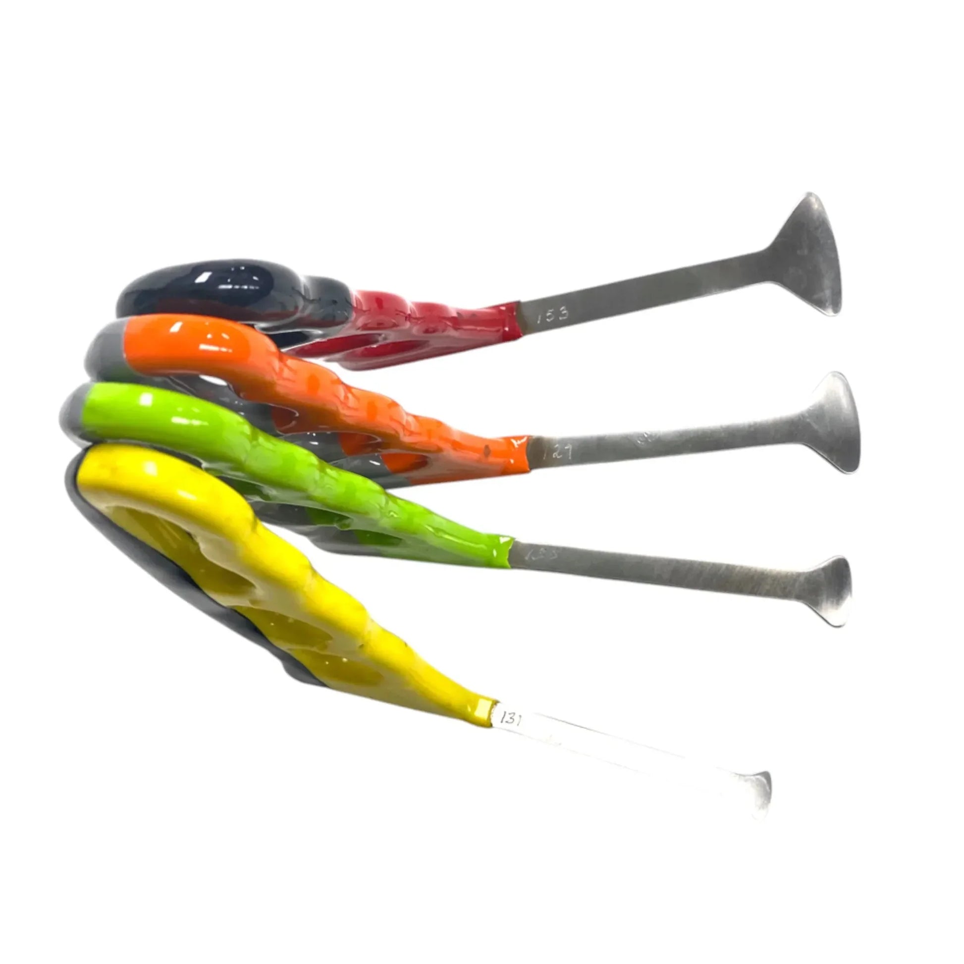 Zyverna Edition 4-Piece 9cm White Steel Whale Tail PDR Tools – Paintless Dent Repair Rods InoxPDR