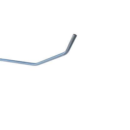 Zyveron Edition Double Bend Steel PDR Tools with Interchangeable Tip Holes (12mm Diameter) – Paintless Dent Repair Rods InoxPDR