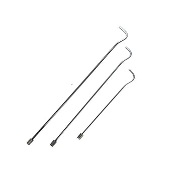 InoxPDR Steel Dent Repair Rods with Special Curve and Round Tips Athena Edition InoxPDR