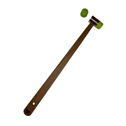 Adjustable Metric Paintless Dent Repair Hammer – Magnetic Wooden Handle with 8 Rubber Tips InoxPDR