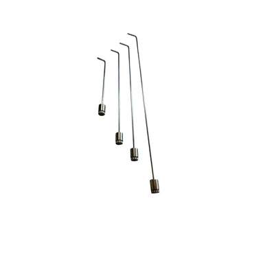 London Edition Jeu de 4 Tiges PDR Rotatives 360° (Profil Agile 5mm)