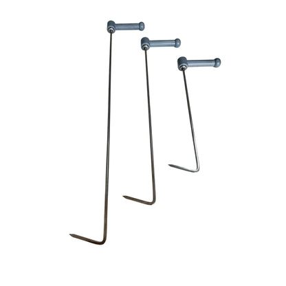 Luoyang Edition 3-Teiliges PDR-Stangenset mit Ratschengriff (Runde Spitze)