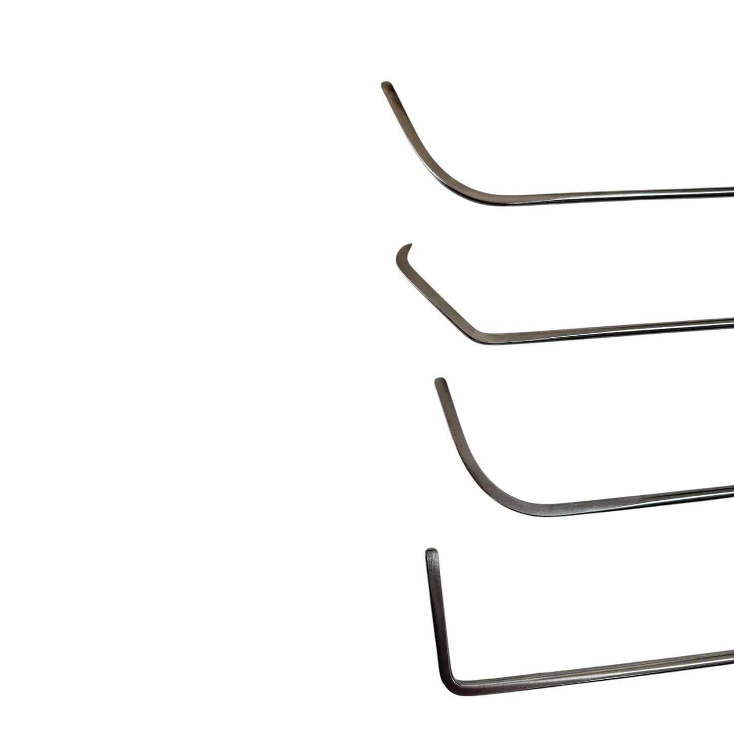 Bruges Edition 4-teiliges PDR-Stangensatz mit Ratschengriff (verlängerte Reichweite)