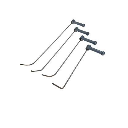 Bruges Edition 4-teiliges PDR-Stangensatz mit Ratschengriff (verlängerte Reichweite)