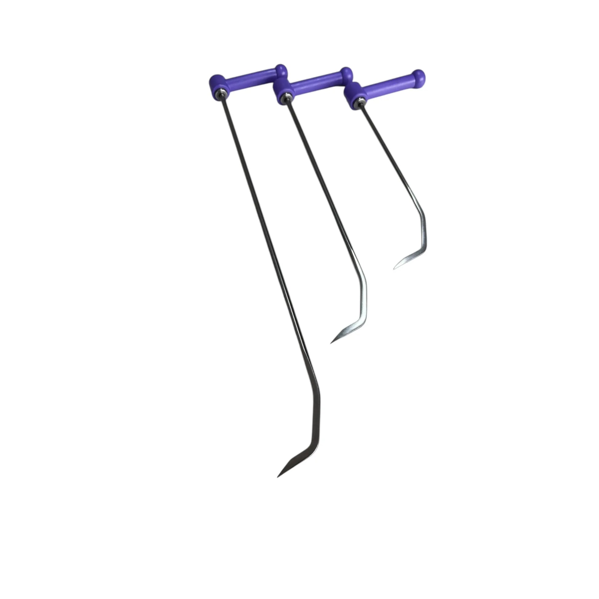 Ghent Edition 3-Piece Ratchet Handle PDR Rod Set (Progressive Sizes)