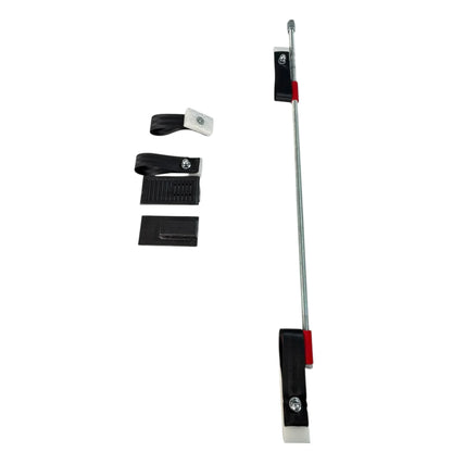 PDR INOX 120 cm Einseitiges Paneel-Spannsystem