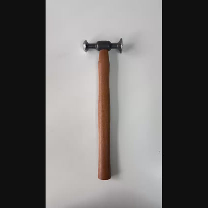 PDR INOX Model 3 Wooden Handle Steel Tapping Hammer