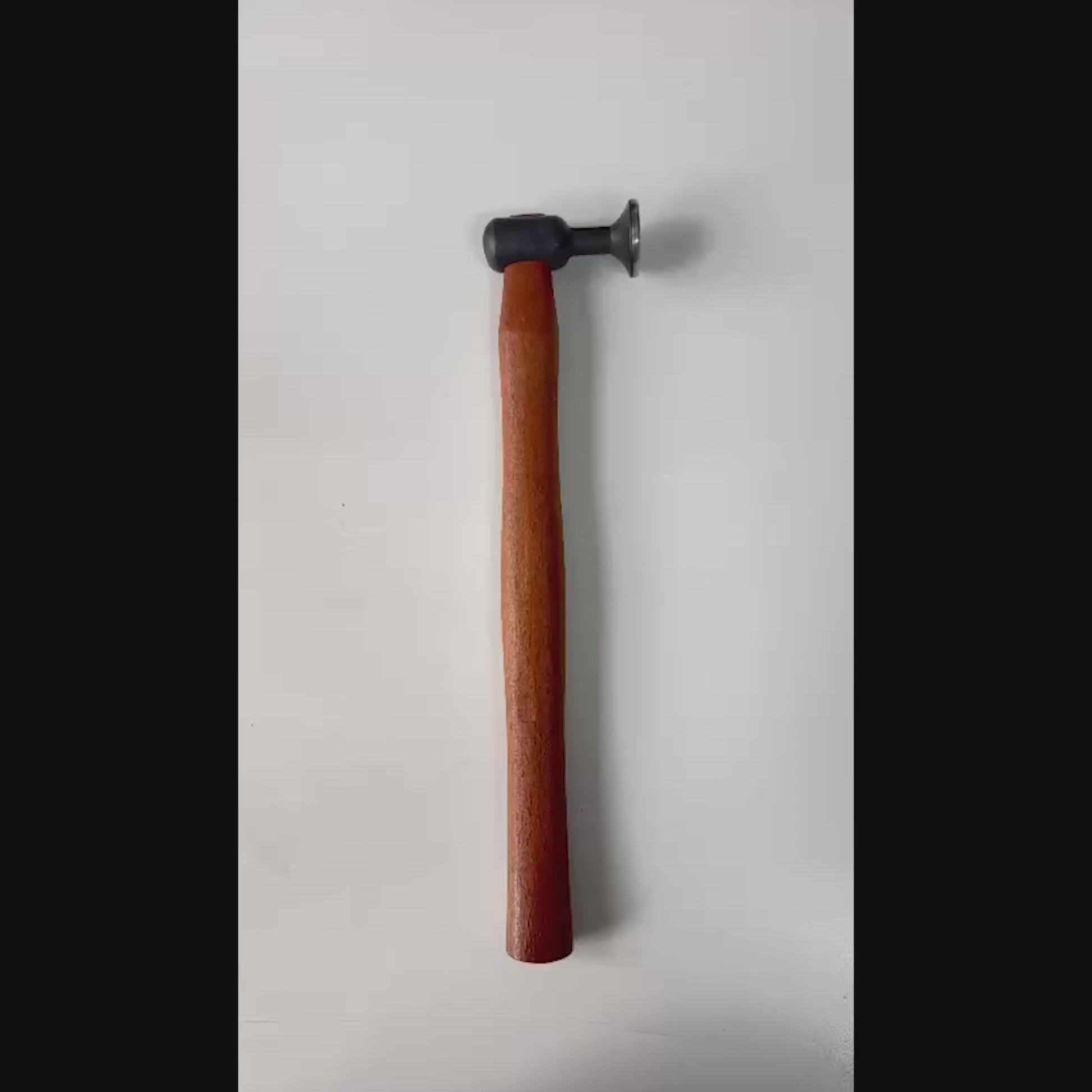 PDR INOX Model 10 Steel Blending Hammer with Wooden Grip