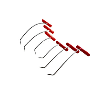 Sapporo Edition 6-teiliges T-Griff PDR-Rod-Set (stumpfe Spitze)